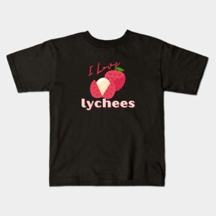 I Love Lychees Kids T-Shirt